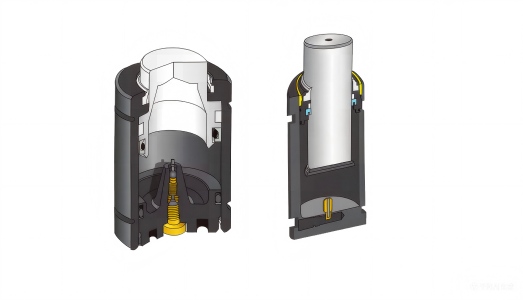 Nitrogen spring structure